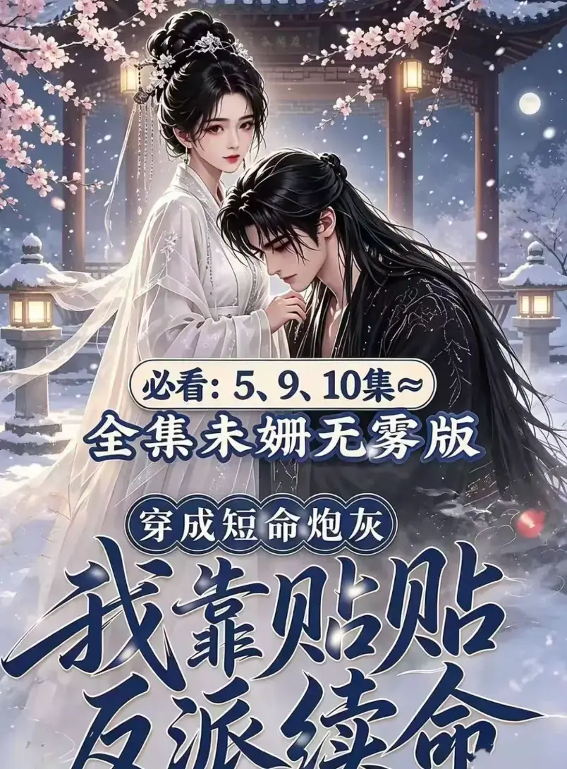 AI漫剧《穿成短命炮灰我靠贴贴反派续命》未删减高清全集完整版免费看-穿书超甜爽剧无广告资源网盘在线追剧